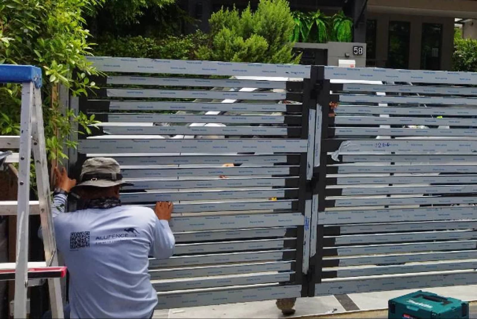 อลูมิเนียมสำหรับประตูรั้ว Alufence