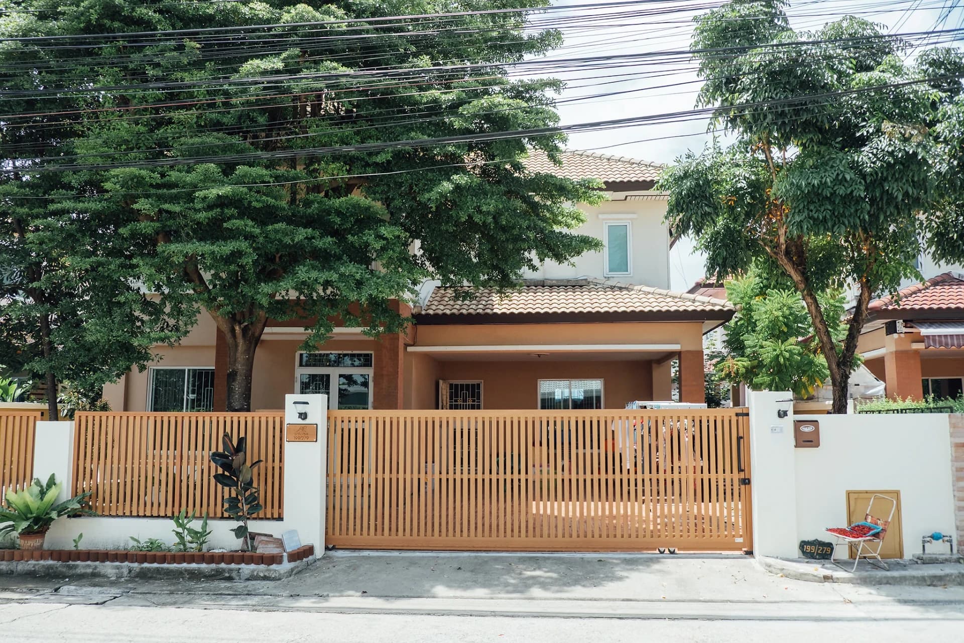 ตัวอย่างประตูรั้วอลูมิเนียม Standard — 10