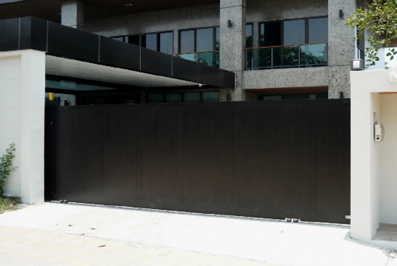 ประตูรั้วอลูมิเนียม Alufence